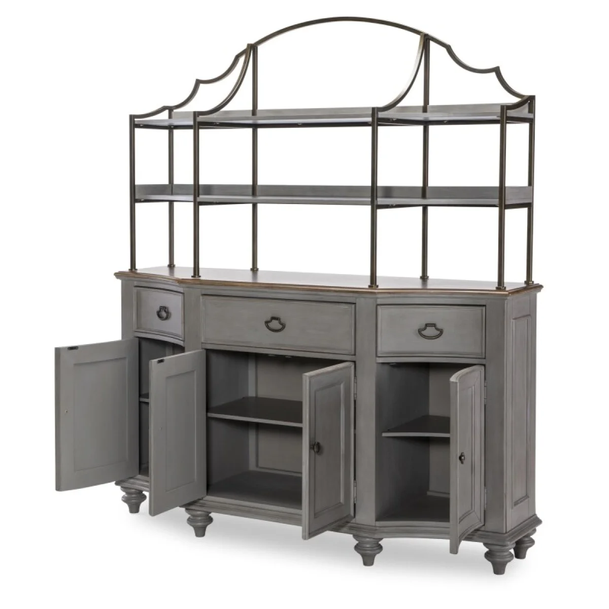 Complete Hutch Server Dining Storage Dining Storage 6