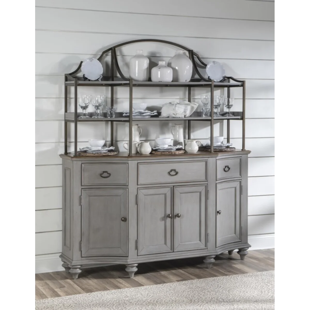Complete Hutch Server Dining Storage Dining Storage 7