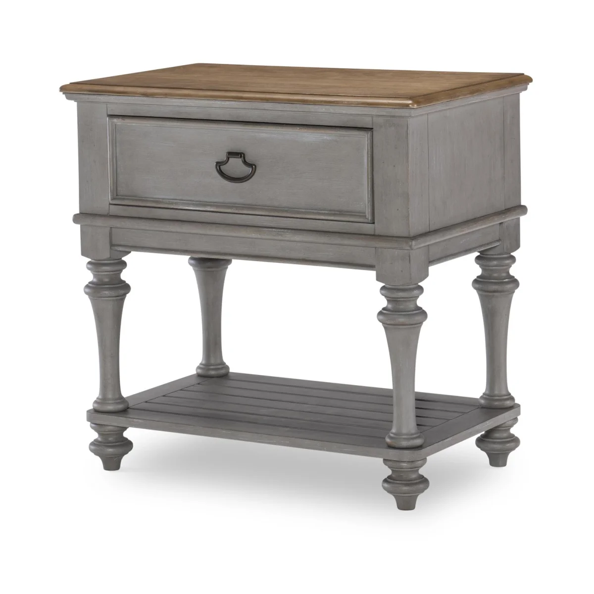 Open Nightstand Nightstands Gray 4