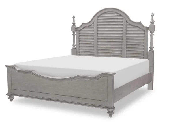 Complete Louvered Poster Bed – Cal. King 6/0 Beds Beds