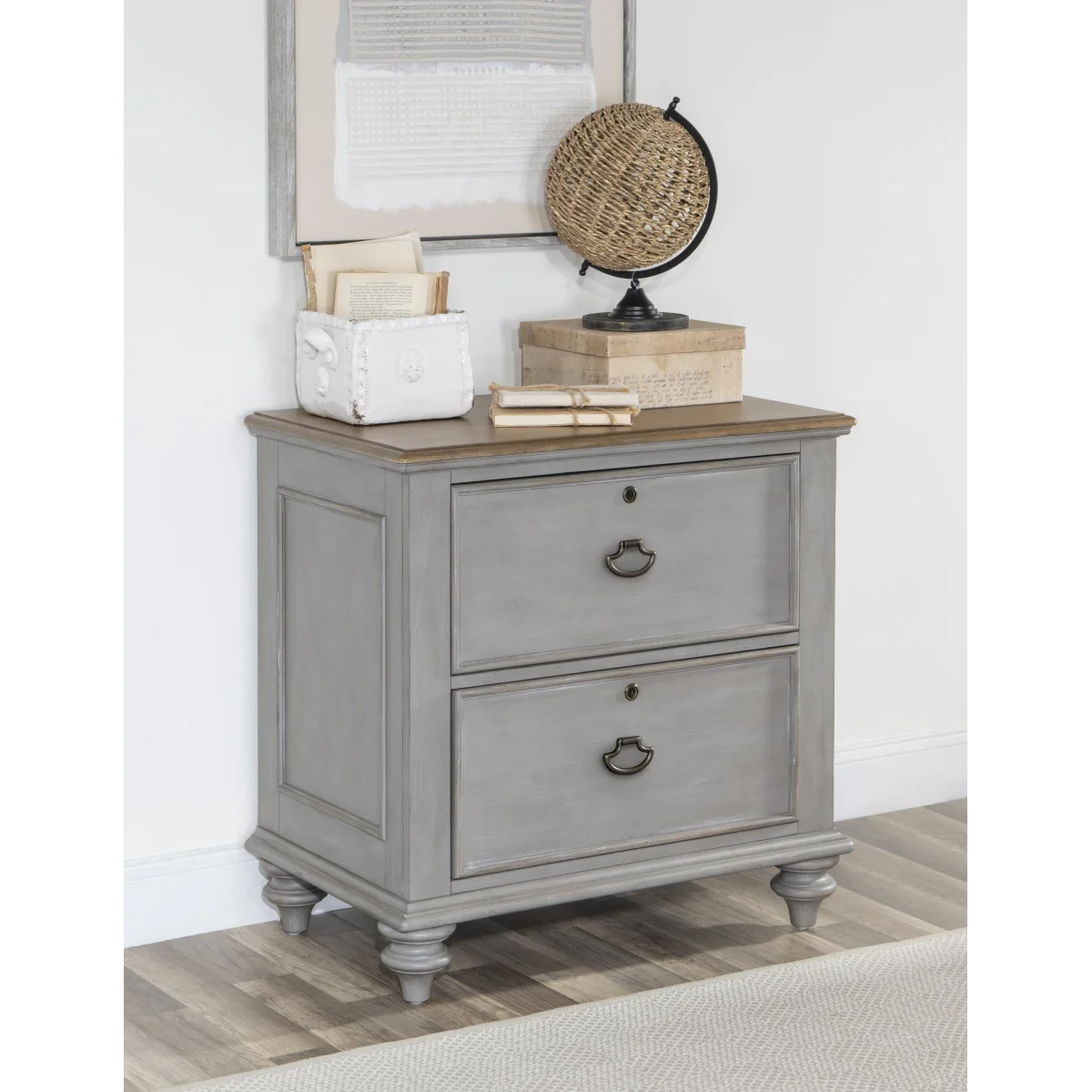 Lateral File Storage Office Storage Gray 6