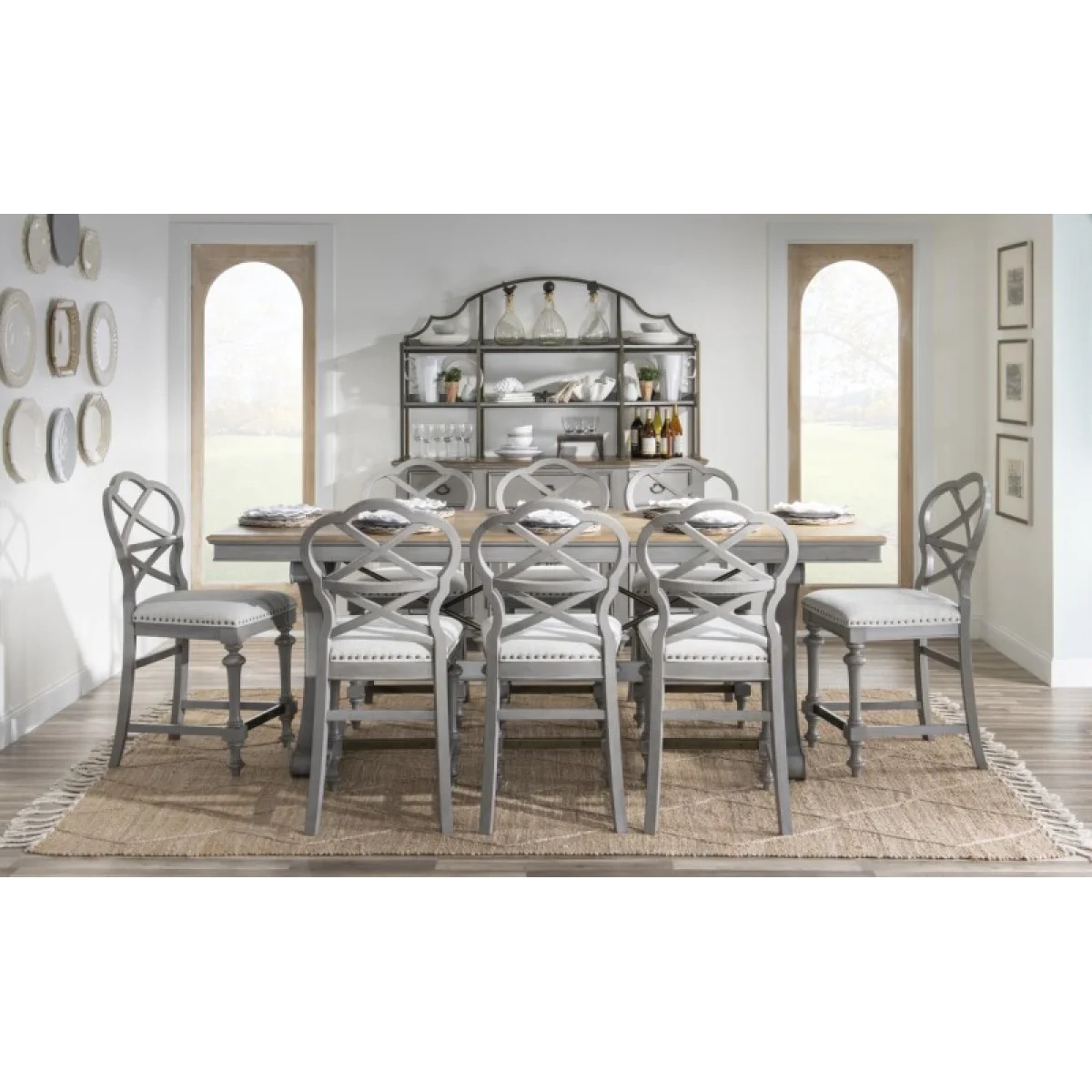 Counter Height Friendship Table Dining Tables Brown 7
