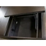 Swivel Lift-top L-desk Desks Brown 44