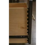Swivel Lift-top L-desk Desks Brown 41