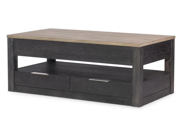 Lift Top Cocktail Table Cocktail & Coffee Tables black
