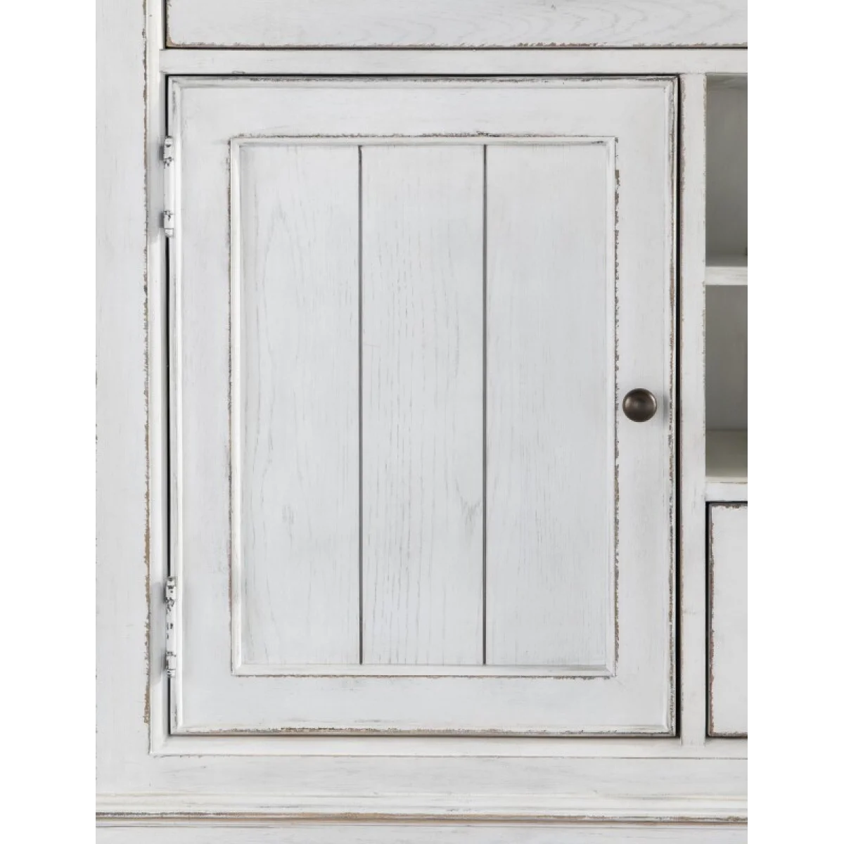 Credenza Dining Storage Aged White 11