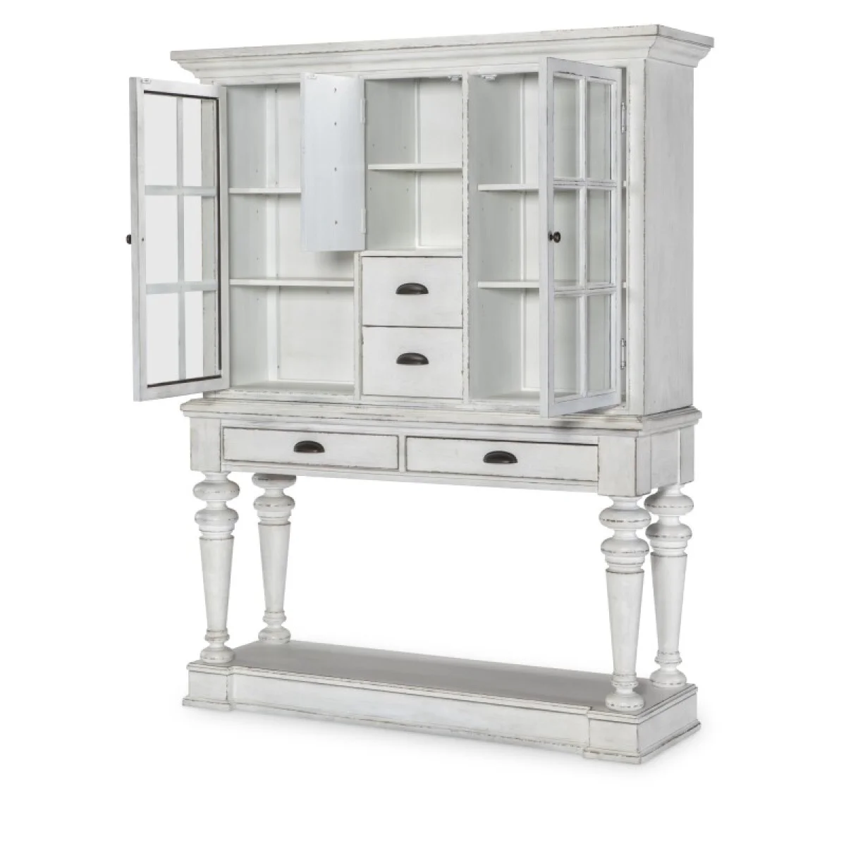 Sideboard Dining Storage Aged White 6