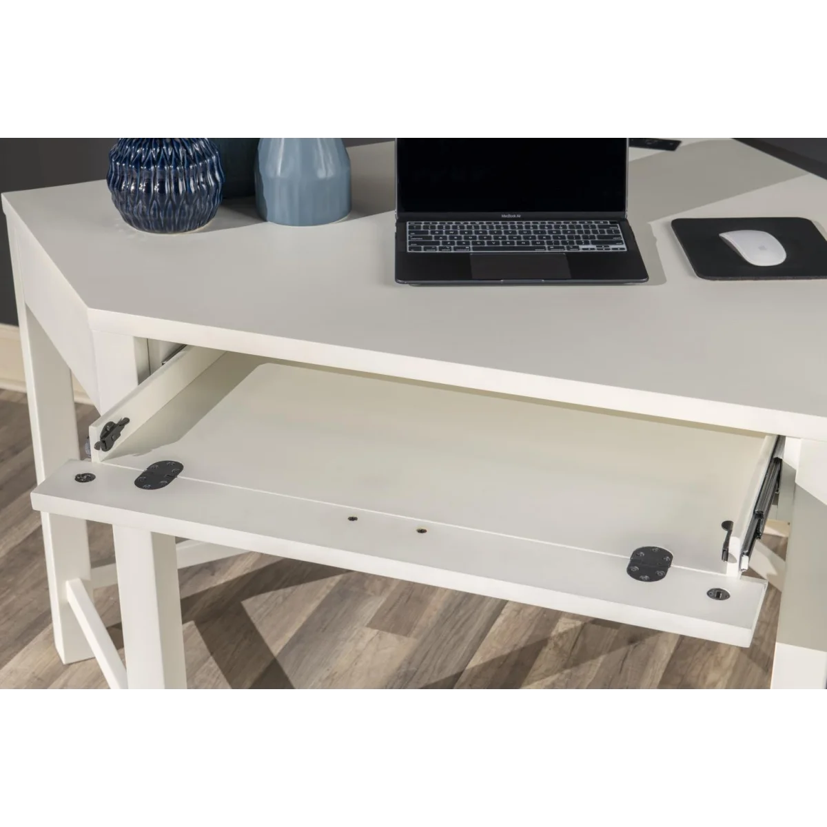 Corner Desk Desks Cream 10