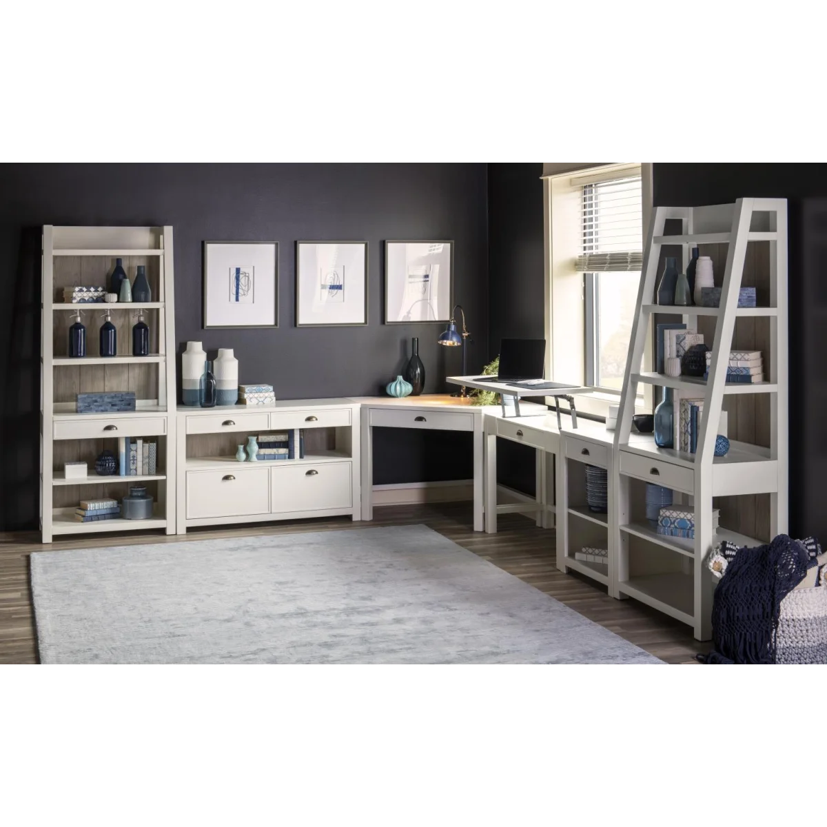 Lift-top Writing Desk Desks Cream 10
