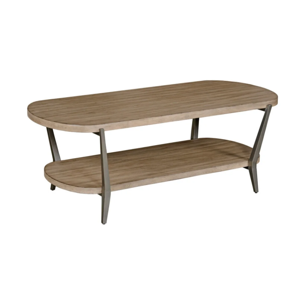 Tanna Oval Coffee Table Cocktail & Coffee Tables Brown 4
