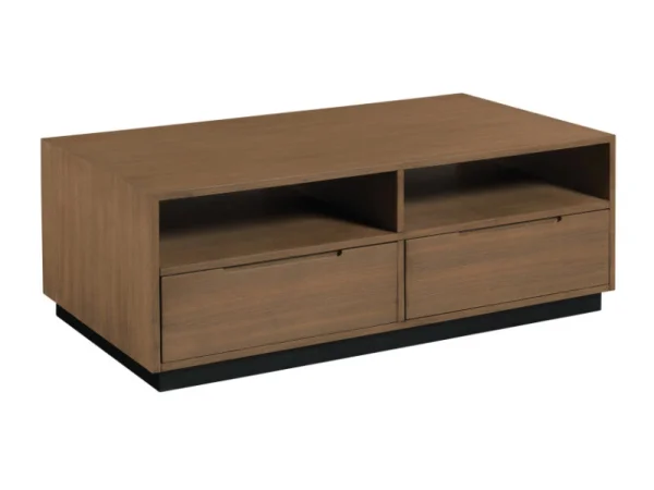 Gibbs Rectangular Drawer Coffee Table Cocktail & Coffee Tables Brown