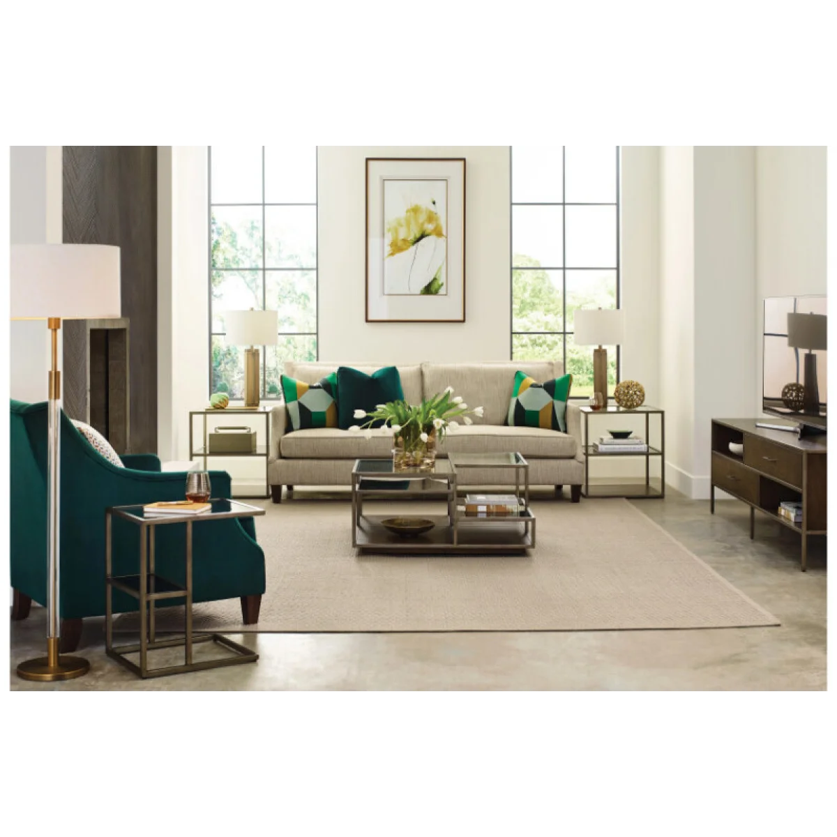 Cleo Square End Table End tables Brown 7