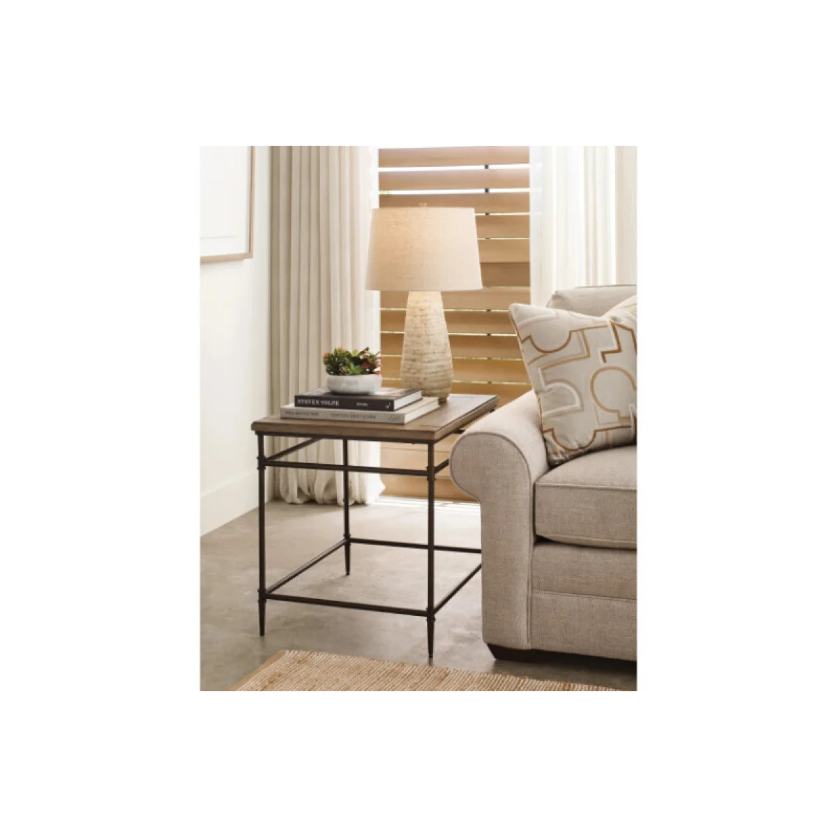 Crossroads-hamilton Rectangular End Table End tables Brown 6