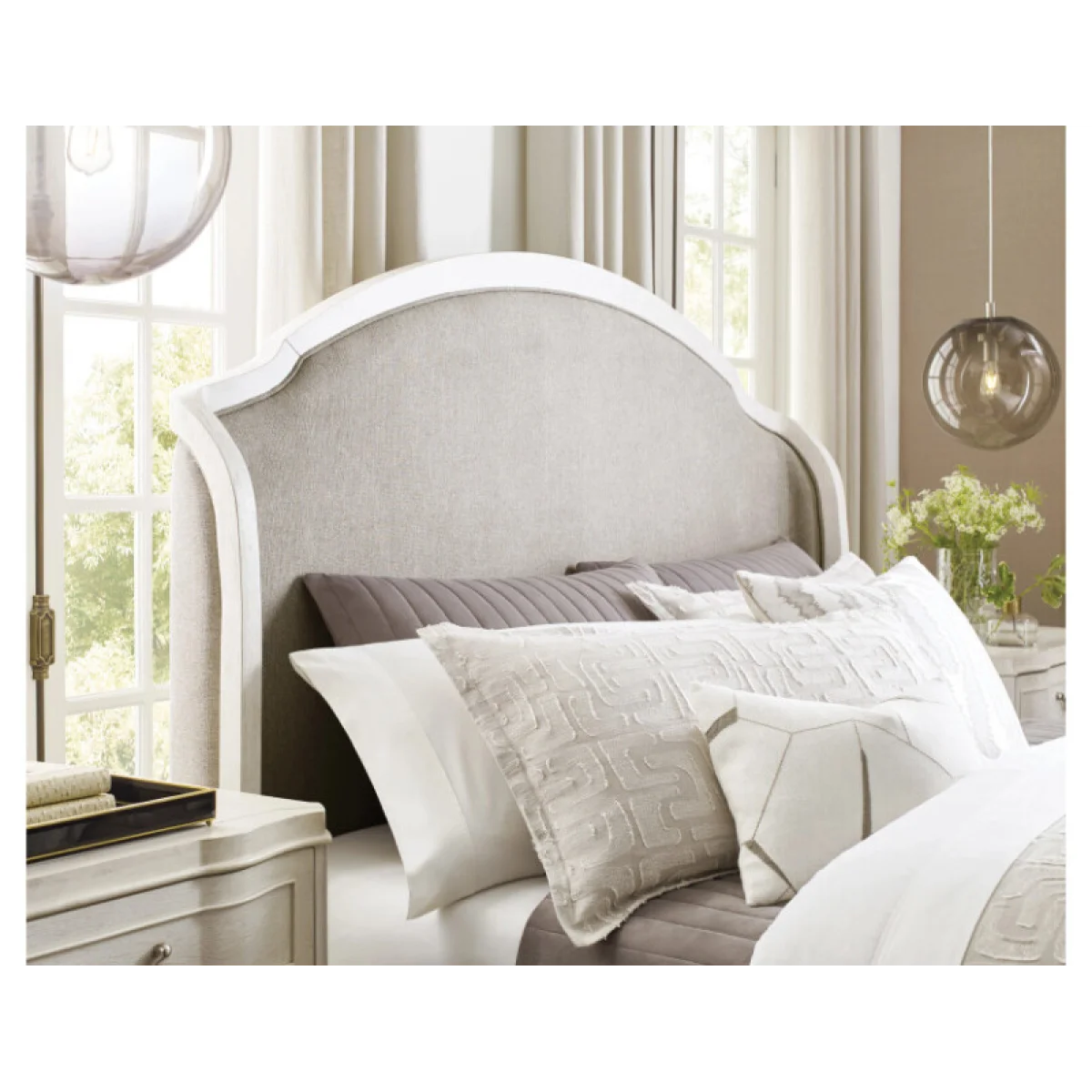 Harmony Carlyn Upholstered Queen Bed – Complete Beds American Drew 6