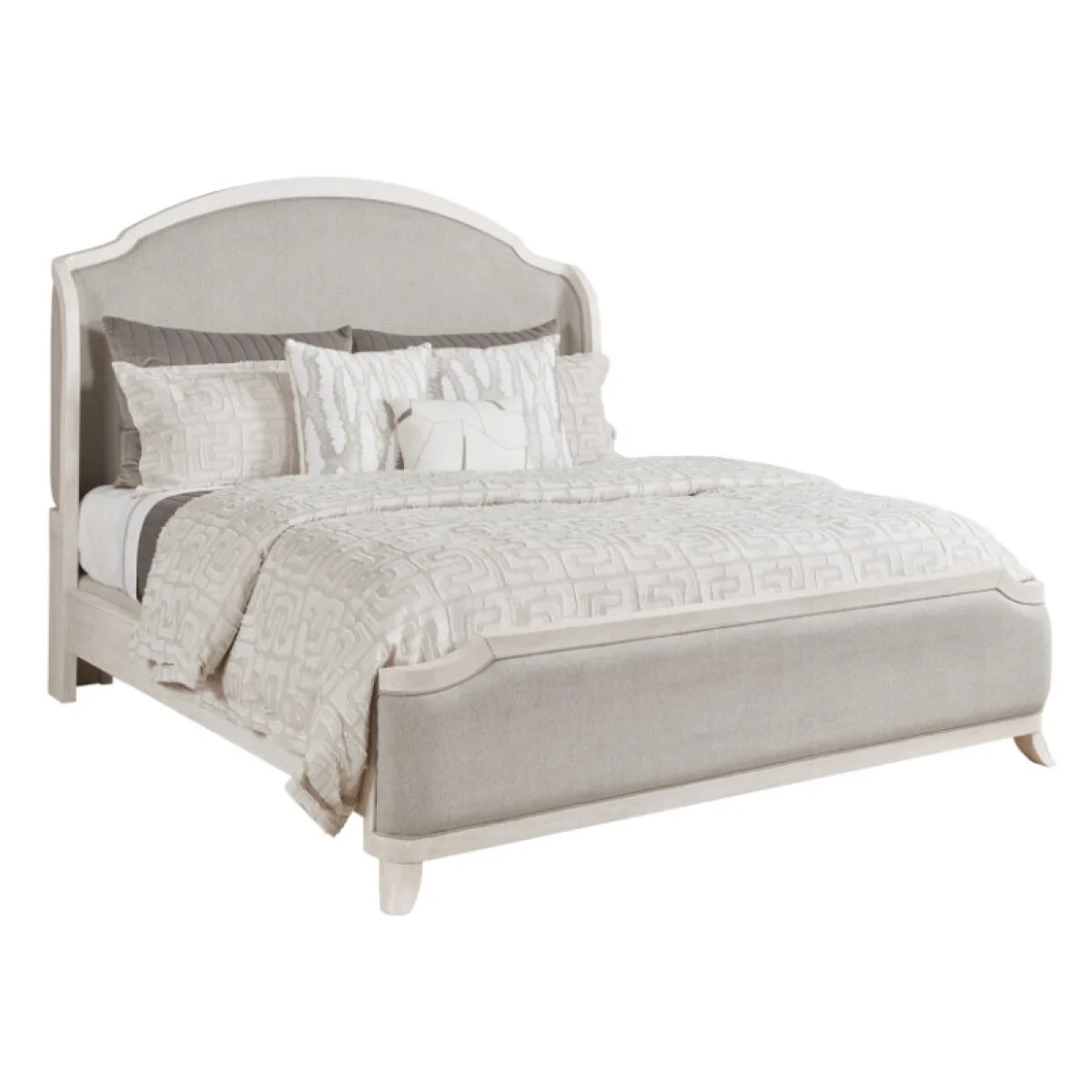 Harmony Carlyn King Upholstered Bed – Complete Beds American Drew 7
