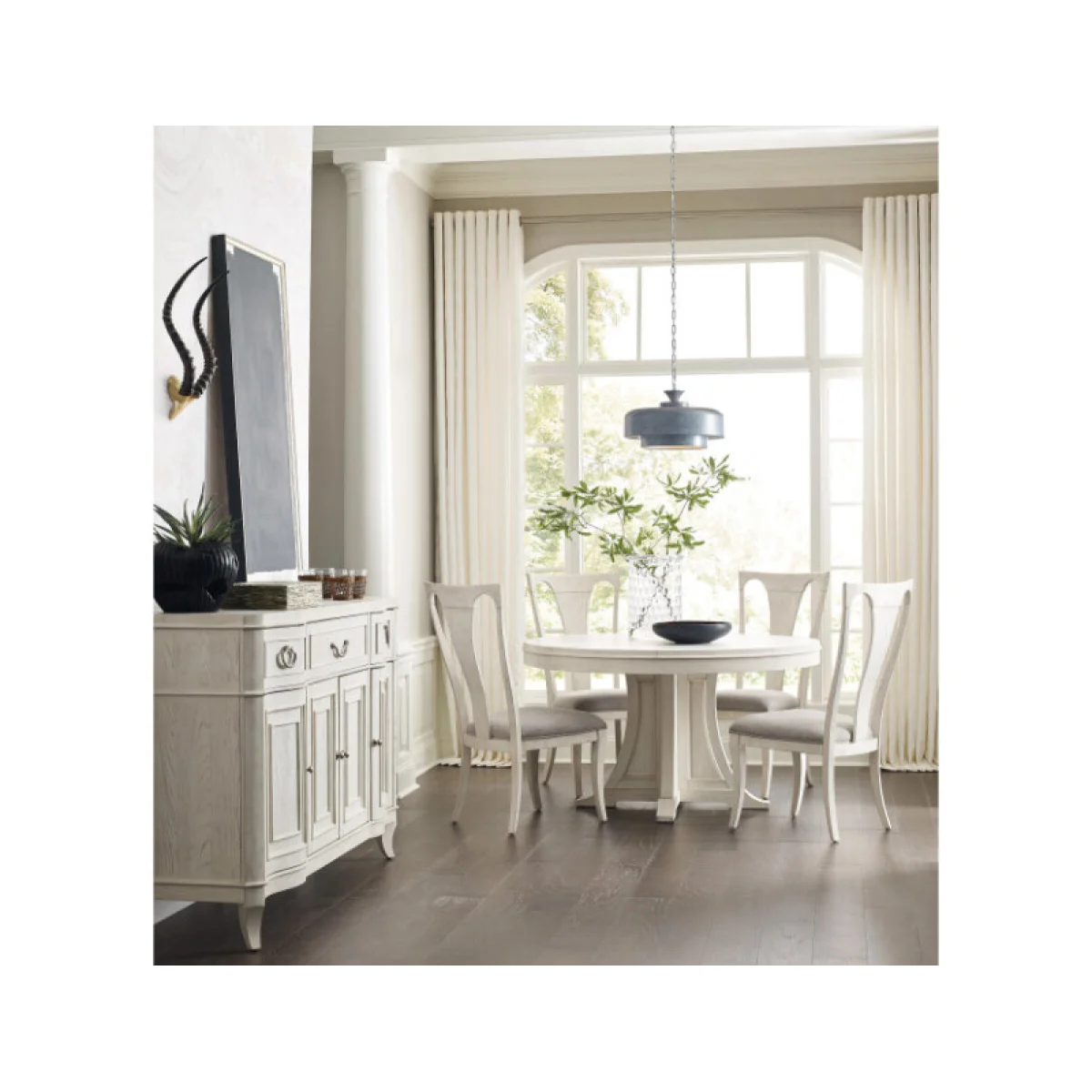 Harmony Jolet Round Dining Table Dining Tables American Drew 4