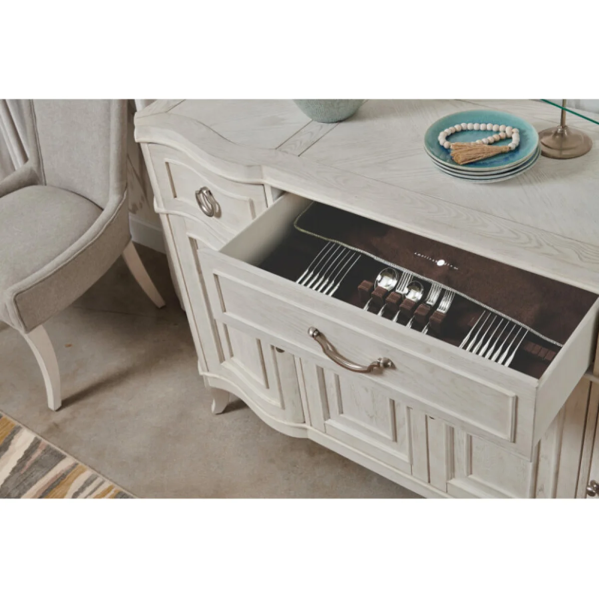 Harmony Emelie Server Dining Storage American Drew 6