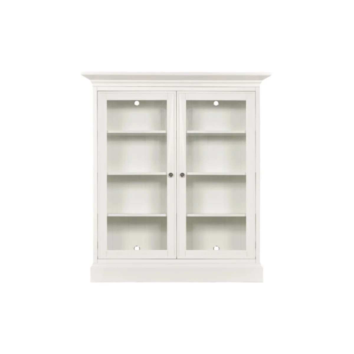 Structures Double Mid Height Display Bookcases black 4