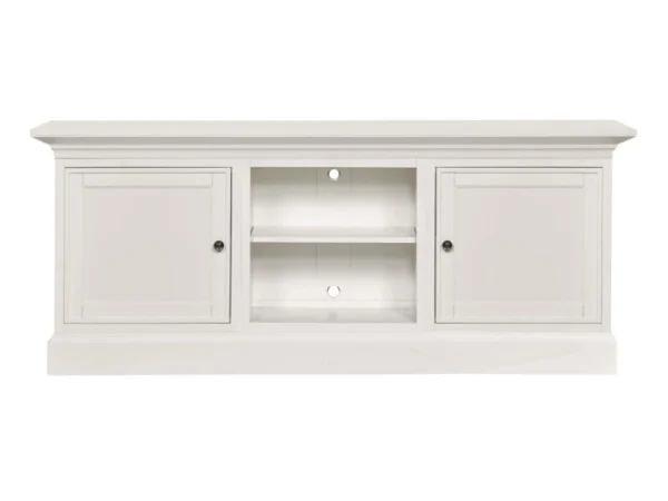 Structures Triple Two Door Console Entertainment Stands black