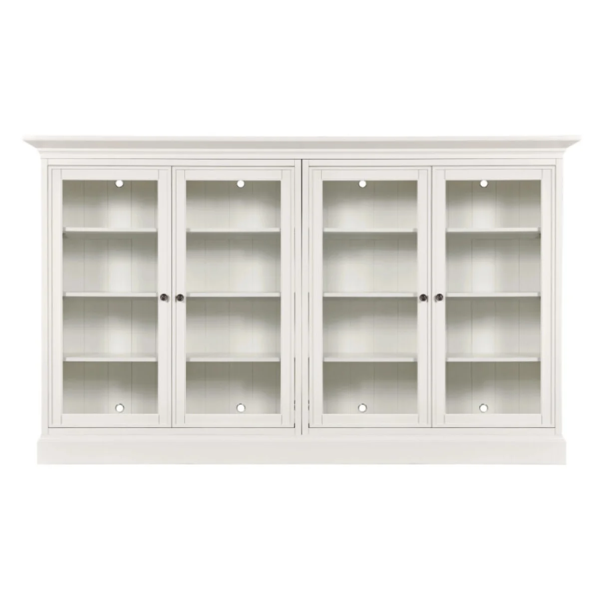 Structures Quad Mid Height Display Bookcases black 4