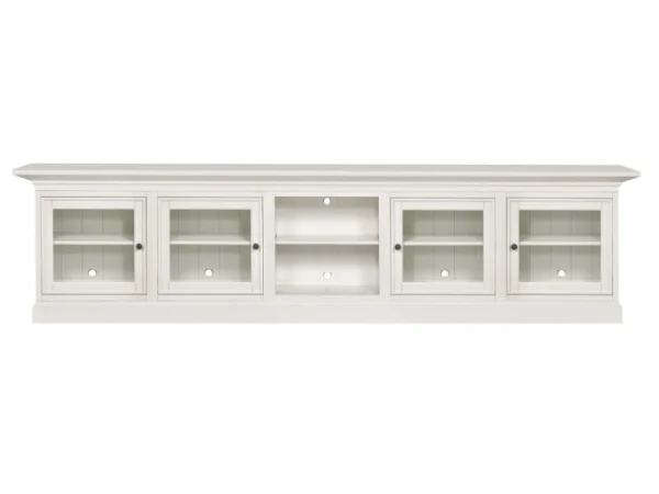 Structures Quintuple Double Door Console Entertainment Stands Entertainment Stands
