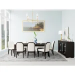 Rectangular Dining Table Dining Tables black 26