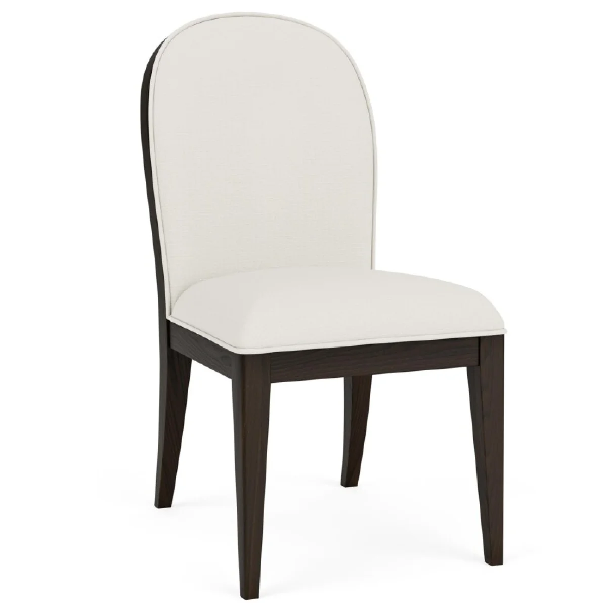 Curved Uph Side Chr 2in Chairs & Benches black 9