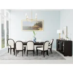 Curved Uph Side Chr 2in Chairs & Benches black 27