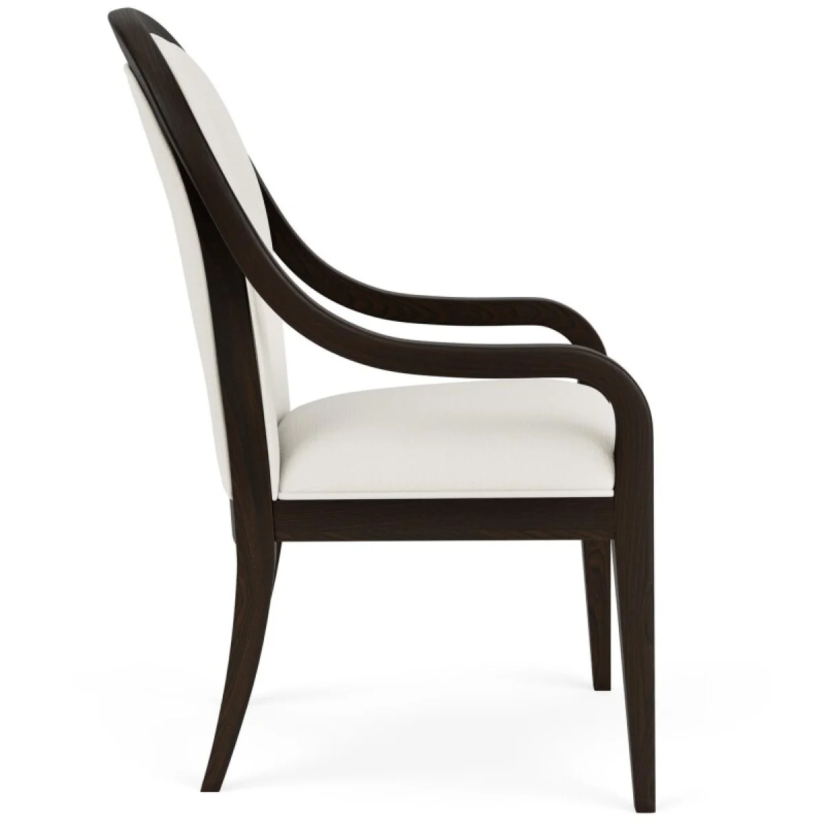 Curved Uph Arm Chr 2in Chairs & Benches black 22