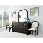 Curved Uph Arm Chr 2in Chairs & Benches black 42