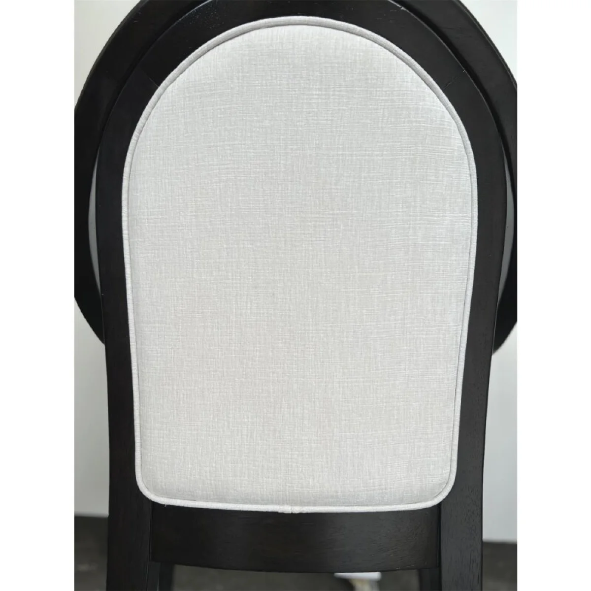 Curved Uph Arm Chr 2in Chairs & Benches black 12