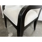 Curved Uph Arm Chr 2in Chairs & Benches black 32