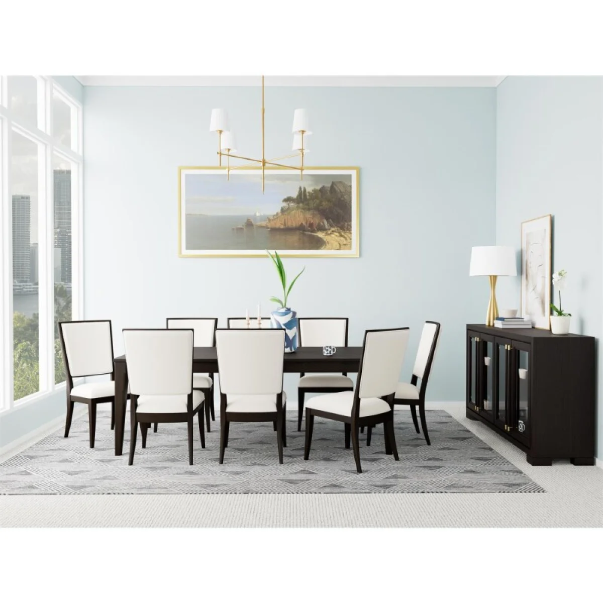 Uph Side Chair 2in Chairs & Benches black 13
