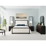 Accent Mirror Bedroom Mirrors black 17