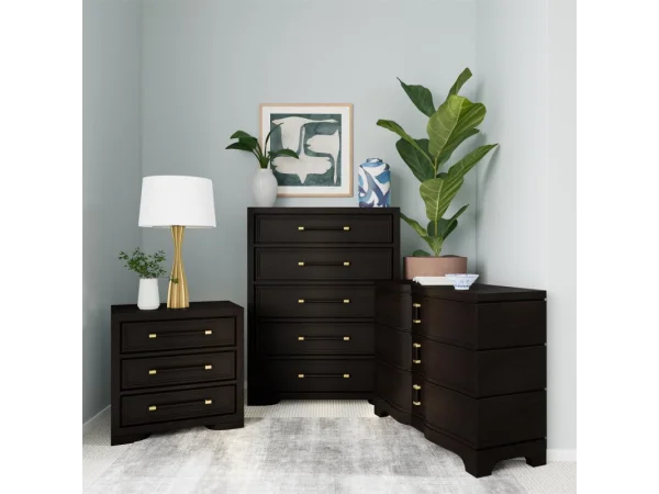 Leg Table Dark Oak Finish Dining Tables black 21