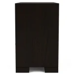 3 Drawer Nightstand Nightstands black 29