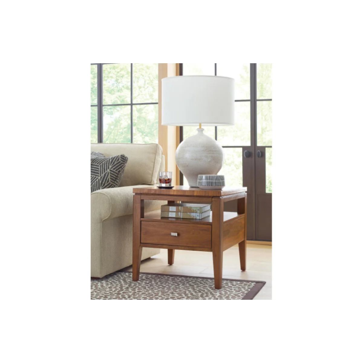 Premise Rectangular Drawer End Table End tables End Tables 6