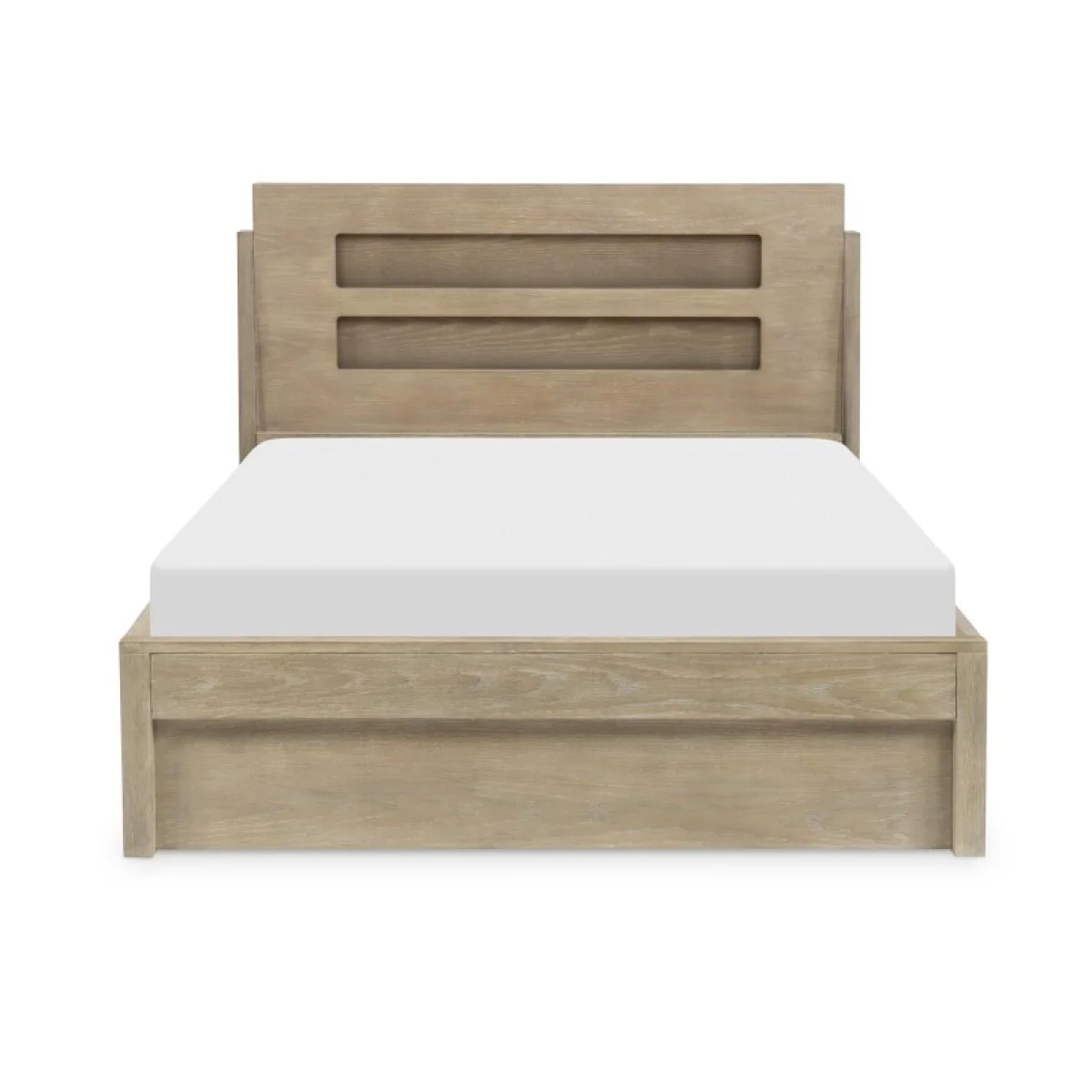 Complete Panel Bed 46 Weathered Oak Finish Youth Beds Brown 18