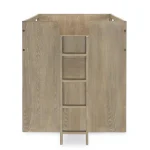 Complete Captains Bed 33 Weathered Oak Finish Youth Beds Brown 35