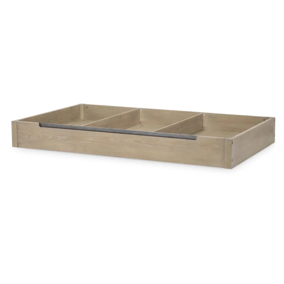 Trundle Storage Drawer Weathered Oak Finish Bed Parts Bed Parts 4
