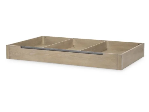 Trundle Storage Drawer Weathered Oak Finish Bed Parts Bed Parts