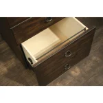 Mobile File Cabinet Office Storage Brown 21