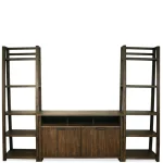Media Console Entertainment Stands Brown 21