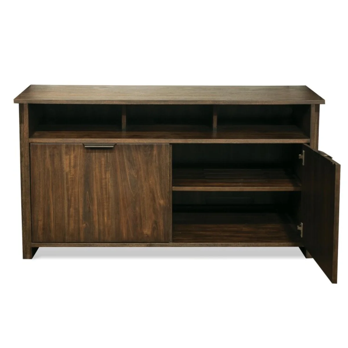 Media Console Entertainment Stands Brown 11