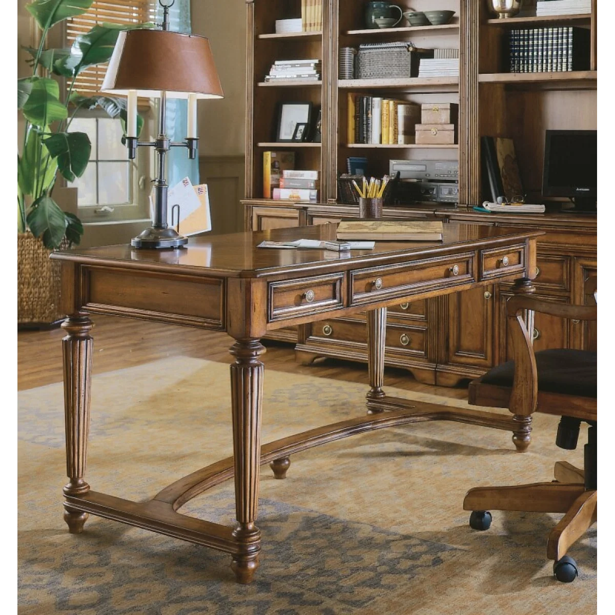 Brookhaven Leg Desk Desks Brown 6