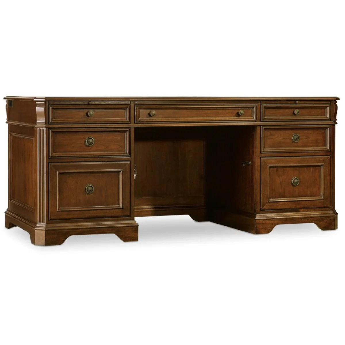 Brookhaven Executive Desk Desks Brown 4