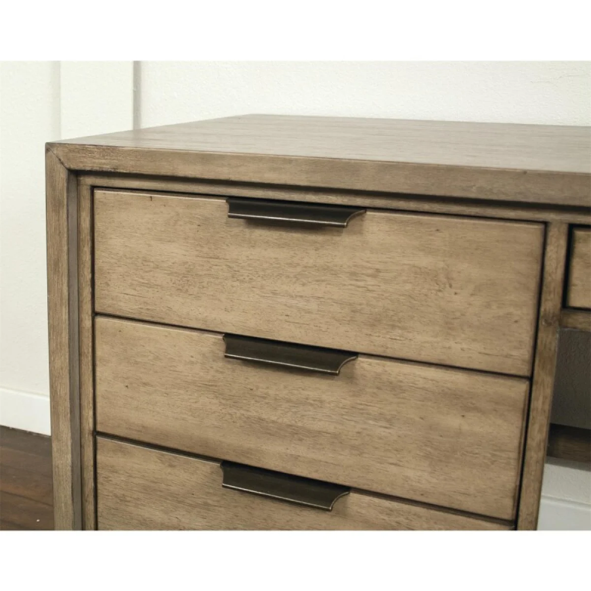 Single Pedestal Desk Desks Cream 7