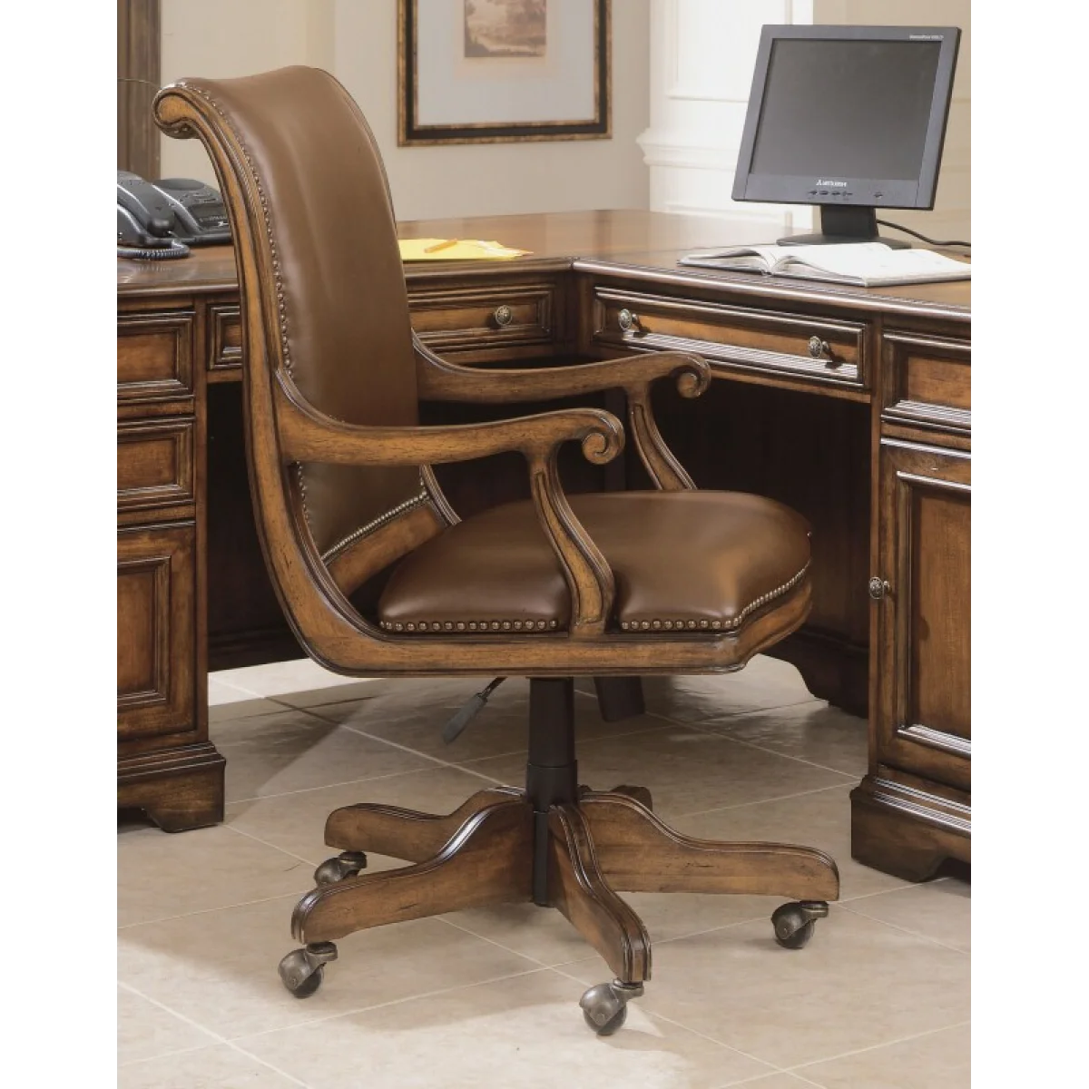 Brookhaven Desk Chair Desks Brown 6
