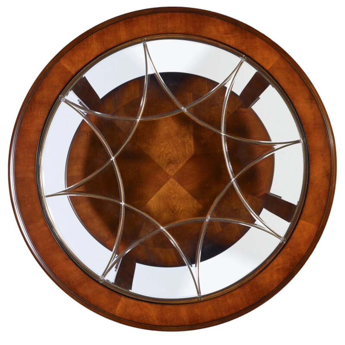 Brookhaven Round Cocktail Table Cocktail & Coffee Tables Brown 6