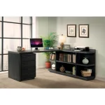 Mobile File Cabinet Office Storage black 12